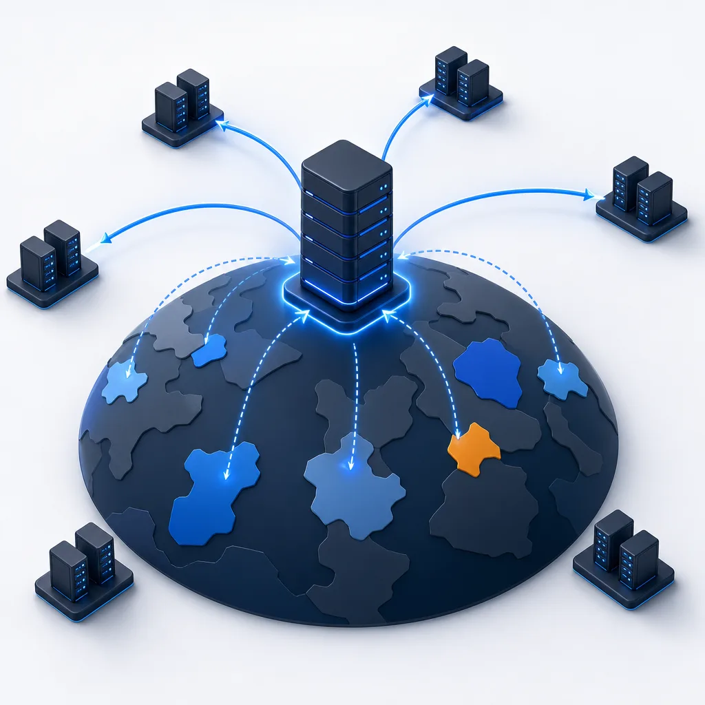 DNS-сервер отвечает по-разному для разных регионов